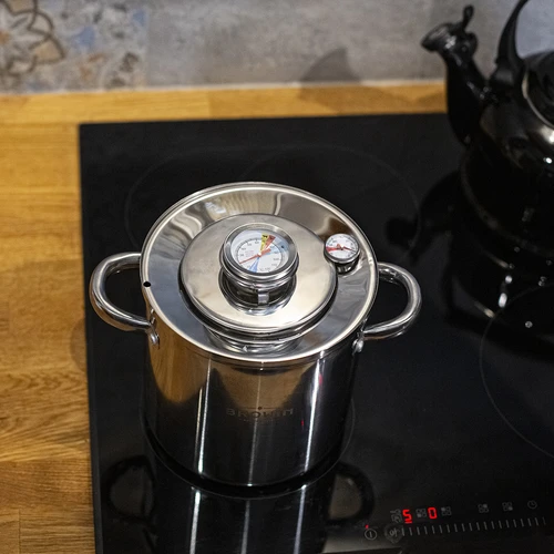 Komplekts ar ūdens apvalku — šķiņķvārāmais trauks 1,5 kg + katls - 20