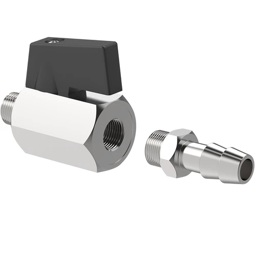 Komplekts lodveida vārsts + nipelis