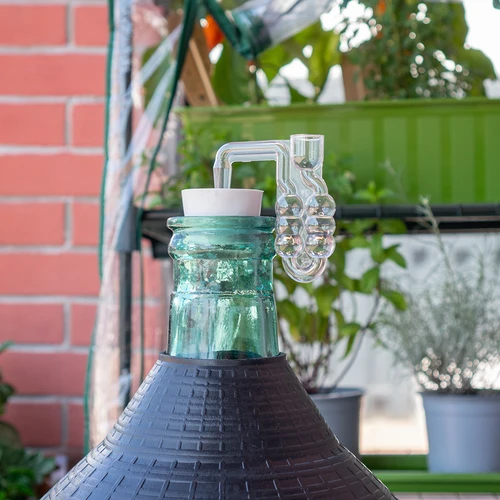 Korķis demižonam Ø 54 mm ar aizdari - 5