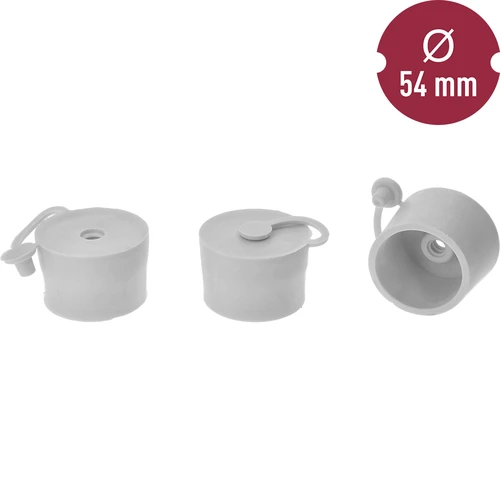 Korķis demižonam Ø 54 mm ar aizdari - 2