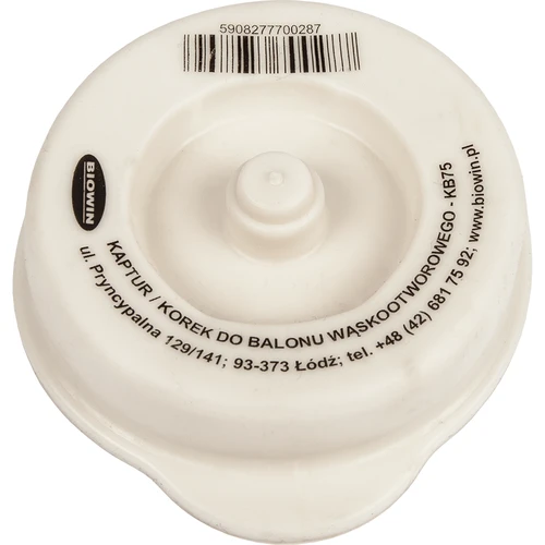 Korķis / vāciņš demižoniem ar šauru kakliņu fi 75 mm