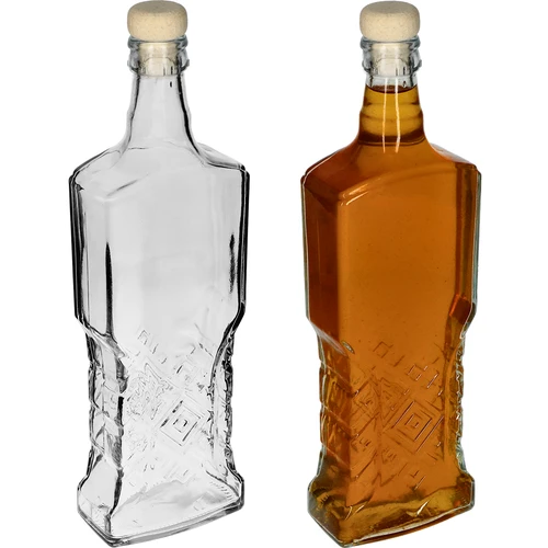 Kredensowa pudele 700 ml ar korķi - 4