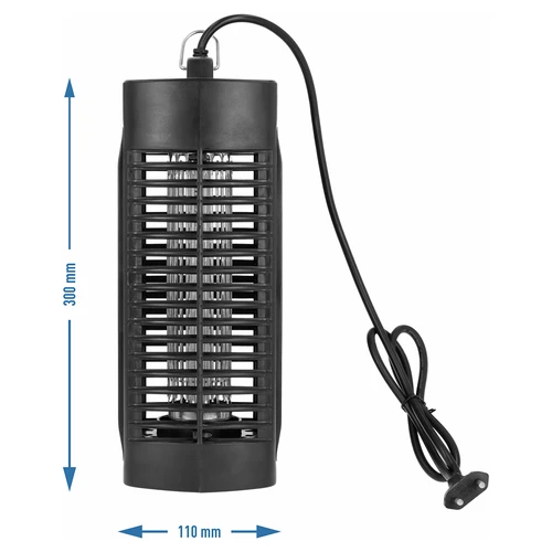 Kukaiņu iznīcināšanas lampa Manhattan UVA 6 W, melna - 5