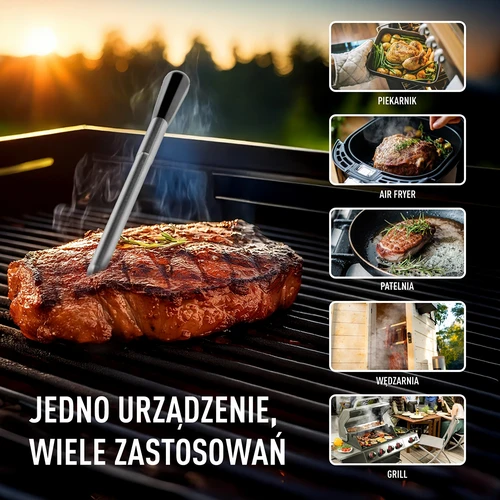 Kulinārijas termometrs ar bezvadu Bluetooth zondi - 9