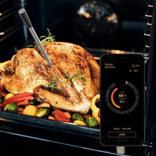 Kulinārijas termometrs ar bezvadu Bluetooth zondi - 14