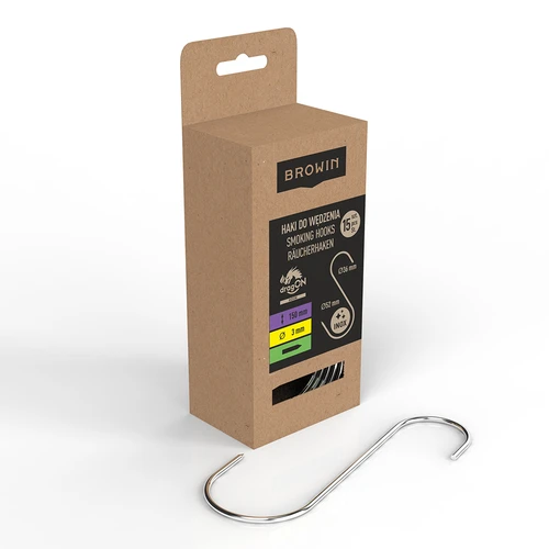 Kūpināšanas āķi - S, asināti 3 mm x 150 mm, 15 gab. - 2