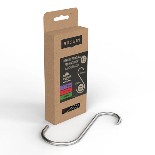 Kūpināšanas āķi - S, griezti 45°, 5 mm x 150 mm, 5 gab. - 2