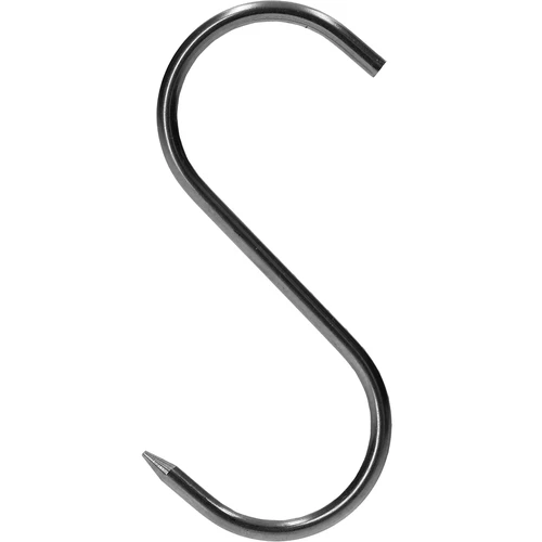 Kūpināšanas āķi - S veida, asināti, 4 mm x 100 mm, 5 gab. - 3