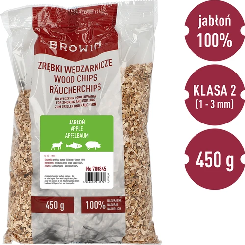 Kūpināšanas/grilēšanas skaidas, ĀBELE – 450 g, kl. 2 - 2