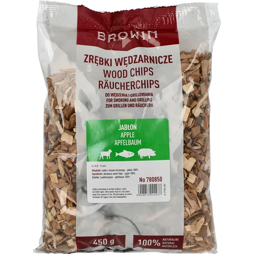 Kūpināšanas/grilēšanas šķelda, ābele, 450 g, kl. 10
