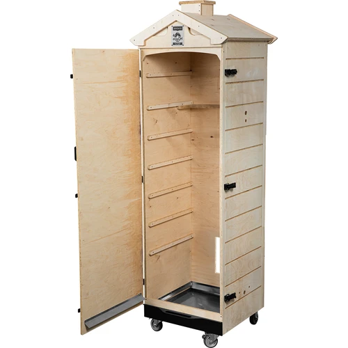 Kūpināšanas kamera no sertificēta saplākšņa, bezrāmja, 320 l, ar ritenīšiem - 2