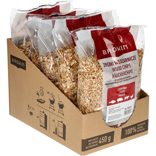 Kūpināšanas šķelda (100% ķirsis) 2. klase - 450g X5