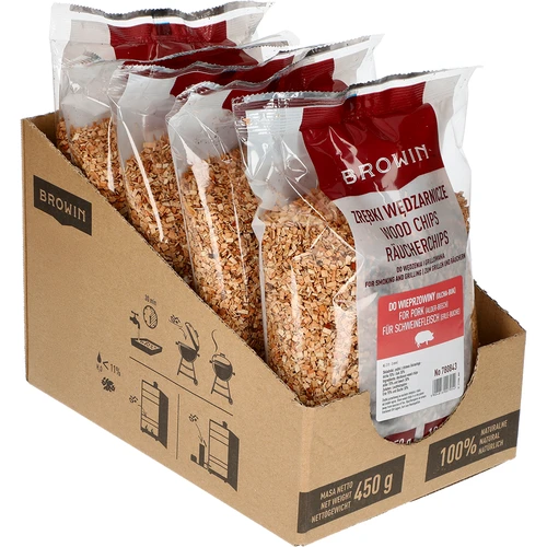 Kūpināšanas šķelda (70% alksnis + 30% dižskābardis) 2. klase 450 g X5