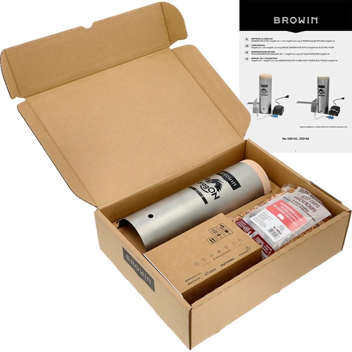 Kūpinātava 115 L dragON Wood 60E, koka, ar elektrisko sildīšanas moduli un kontrolieri - 11