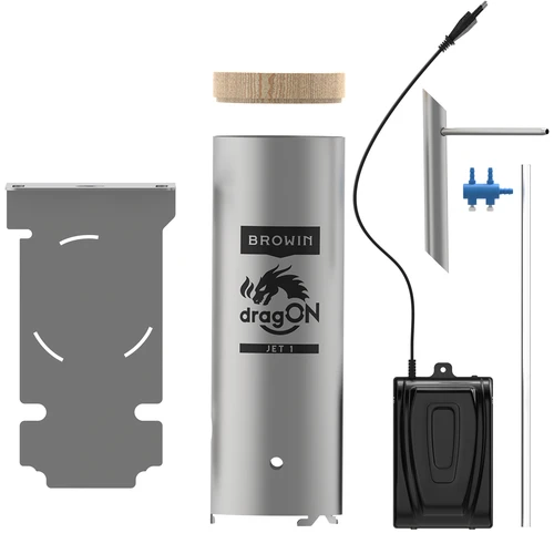 Kūpinātava 115 L dragON Wood 60E, koka, ar elektrisko sildīšanas moduli un kontrolieri - 10