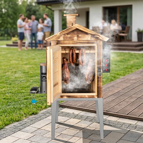 Kūpinātava 115 l dragON Wood 60E – koka, malkas kurināma, ar elektrisko sildīšanas moduli un kontrolieri - 13