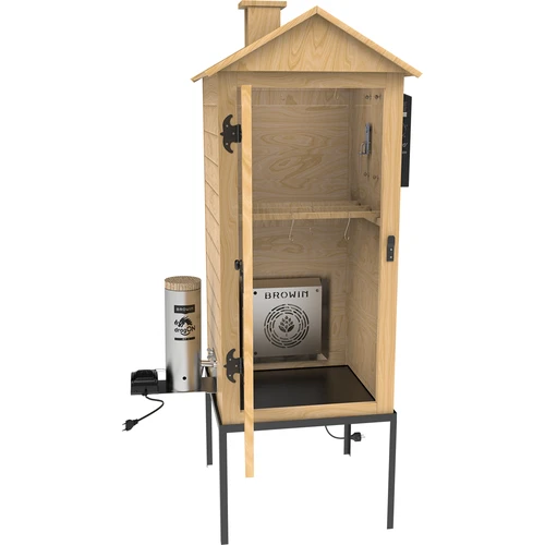 Kūpinātava 200 L dragON Larch E21 - no lapegles, ar elektrisko sildīšanas moduli un kontrolieri - 5