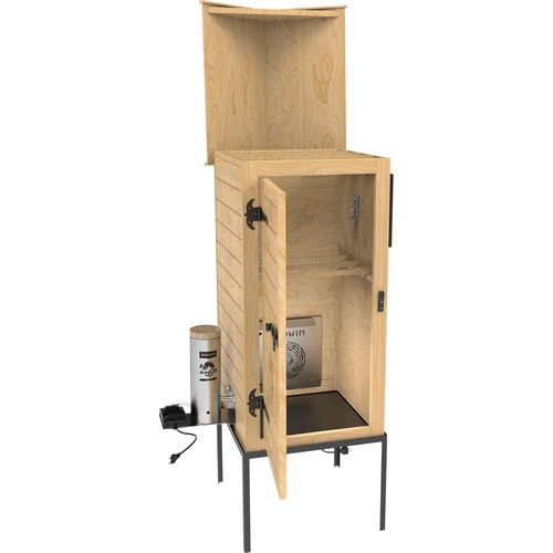 Kūpinātava 200 L dragON Larch E21 - no lapegles, ar elektrisko sildīšanas moduli un kontrolieri - 7