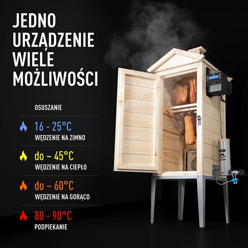 Kūpinātava ar Wi‑Fi, 200 L – dragON WOOD 100IQ ar elektrisko sildmoduli un kontrolieri - 5