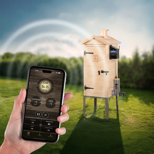 Kūpinātava ar Wi‑Fi, 200 L – dragON WOOD 100IQ ar elektrisko sildmoduli un kontrolieri - 7
