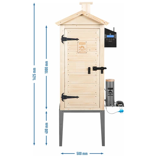 Kūpinātava ar Wi‑Fi, 200 L – dragON WOOD 100IQ ar elektrisko sildmoduli un kontrolieri - 13