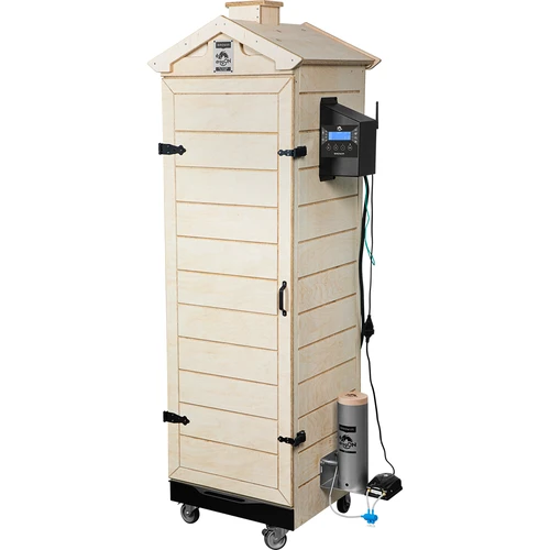 Kūpinātava dragON PLYWOOD NATURE – bezrāmja, modulāra, ar Wi‑Fi kontrolieri, 320 L - 2