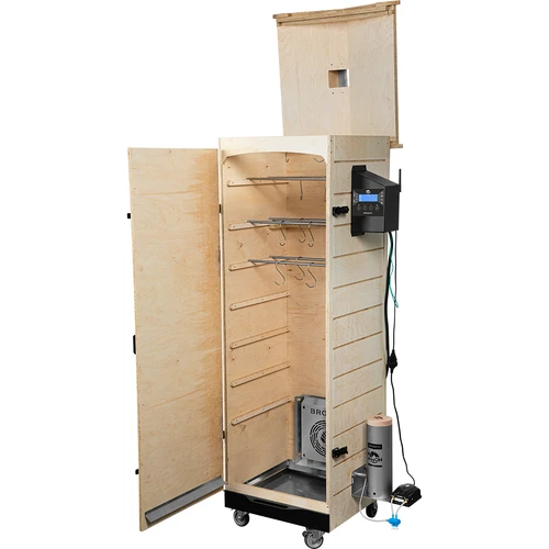 Kūpinātava dragON PLYWOOD NATURE – bezrāmja, modulāra, ar Wi‑Fi kontrolieri, 320 L - 3