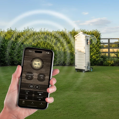 Kūpinātava dragON PLYWOOD NATURE – bezrāmju, modulāra, ar Wi-Fi kontrolieri, 320L - 12