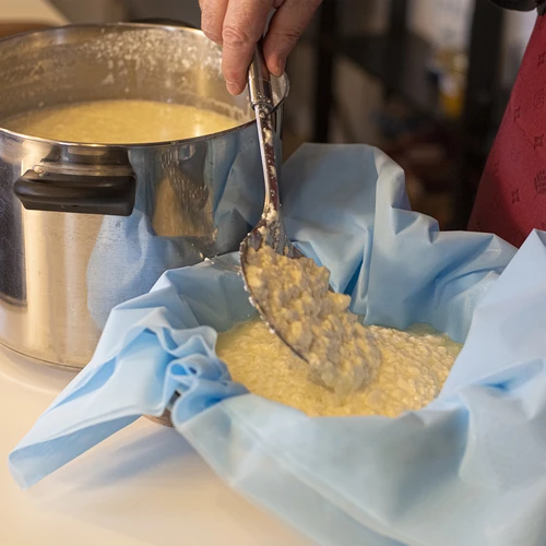 Kvadrātveida sierdarīšanas drāna 50 x 50 cm, 2 gab. - 6