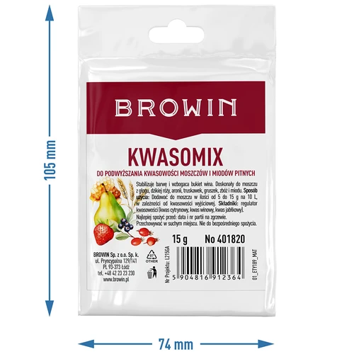 Kwasomix - skābuma regulators - 4