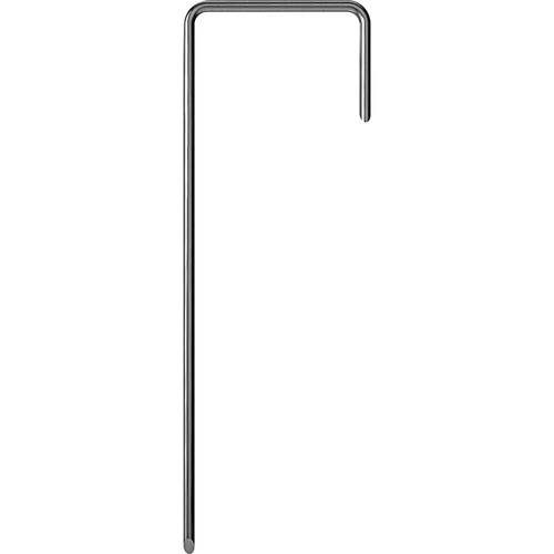 L veida tērauda piespraudes agrotekstilam - 100 gab.