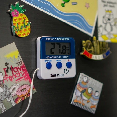 Laikapstākļu stacija – elektroniska, ar zondi, balta - 6