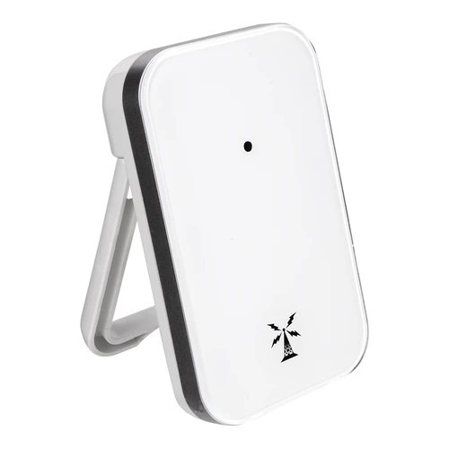 Laikapstākļu stacija RCC, DCF – elektroniska, bezvadu, ar apgaismotu sensoru, balta - 6