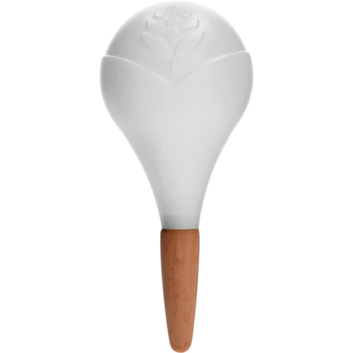 Laistīšanas bumba augiem, balta matēta ar keramikas kājiņu, 400 ml