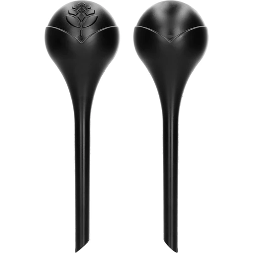 Laistīšanas bumbas augiem, melnas matētas, 400 ml, 2 gab.