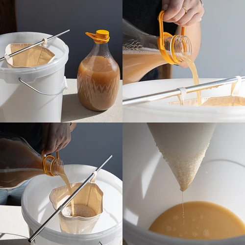 Maiss misas filtrēšanai - konusveida - 12 L - 3