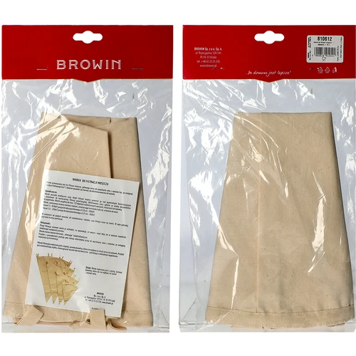 Maiss misas filtrēšanai - konusveida - 12 L - 2