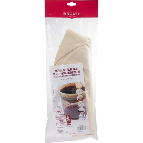 Maiss uzlējumu filtrēšanai ar pastiprinātu dibenu - 8