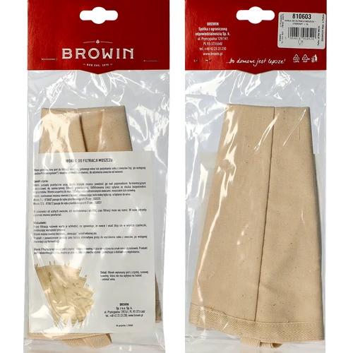 Maiss vīna, uzlējumu filtrēšanai - konusveida, 3 L - 2