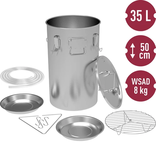 Mājas kūpināšanas katls, 35 L, uz gāzes plīts