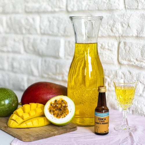 Mango & marakujas garšas esence uz 2 L - 40 ml - 8
