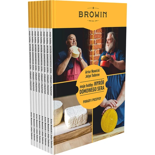 Mans hobijs: Mājas siera gatavošana - grāmata (poļu valodā) - 4