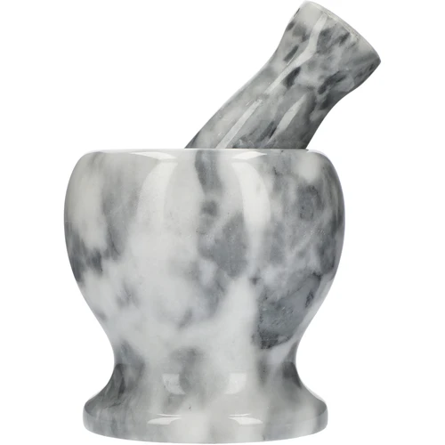 Marmora virtuves piesta, pelēka, Ø 10,5 cm - 3