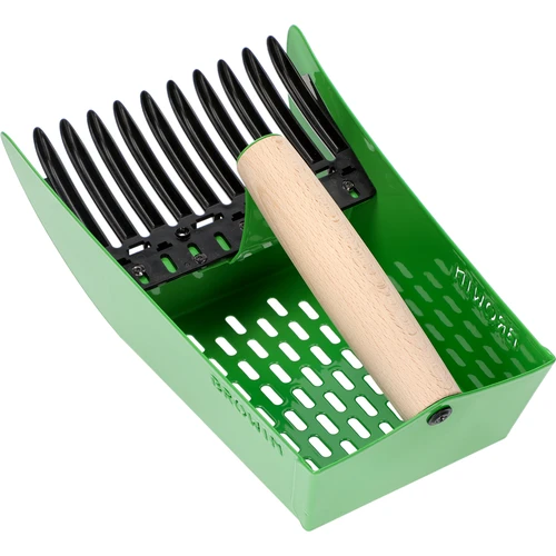 Mazo ogu lasītājs, metāla, zaļš - 3