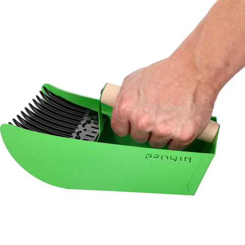 Mazo ogu lasītājs, metāla, zaļš - 6