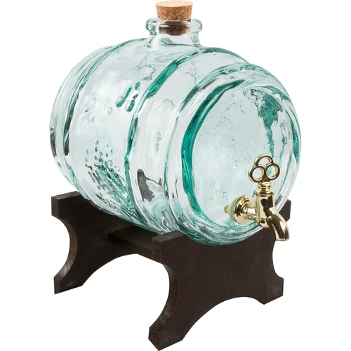 Mazs plastmasas krāniņš dekoratīvajam stikla traukam - 5