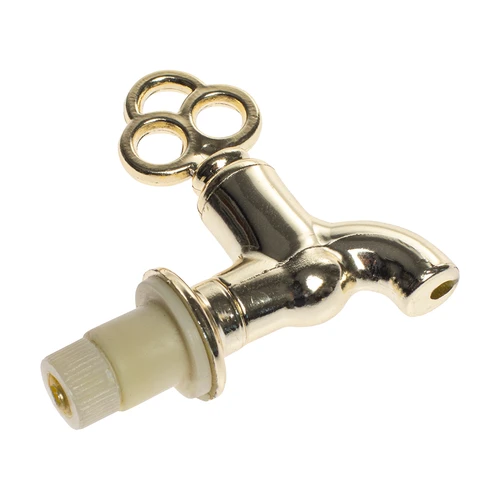 Mazs plastmasas krāniņš dekoratīvajam stikla traukam - 3