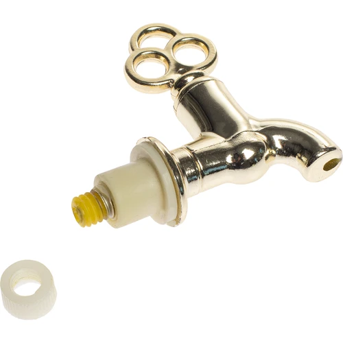 Mazs plastmasas krāniņš dekoratīvajam stikla traukam - 4