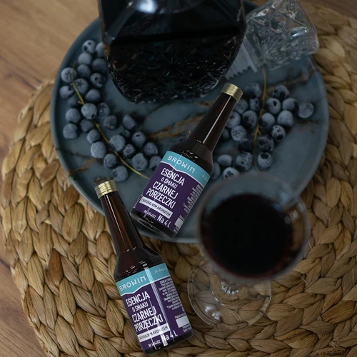 Melnās jāņogas garšas esence ar dabīgu aromātu 4 L pagatavošanai - 40 ml - 10