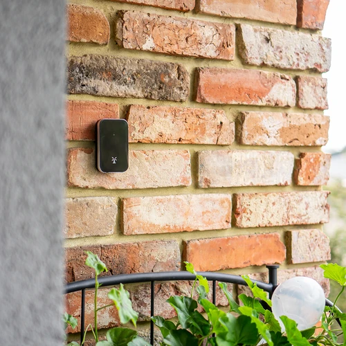 Meteostacija RCC, DCF – elektroniska, bezvadu, ar apgaismotu sensoru, melna - 13